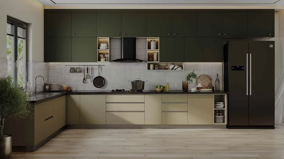 Types of Modular Kitchen Designs : Creation Woodcraft