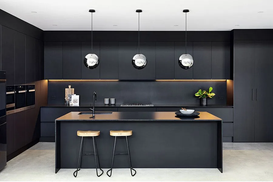 Island Kitchen designed by Creations Woodkraft