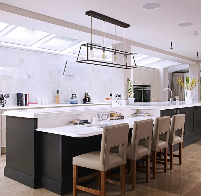 Island modular kitchen by Creations Woodkraft