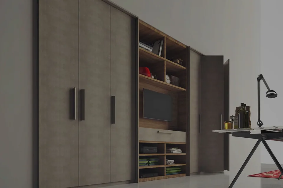 Openable wardrobe